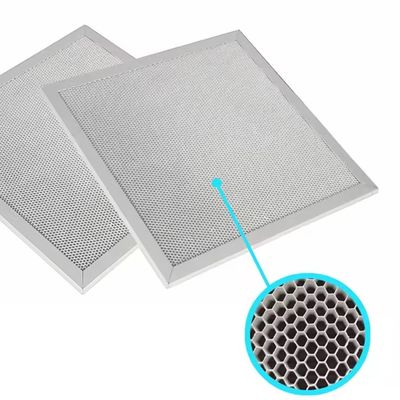 500x500mm アルミ ミツバチフィルター 光触媒 フィルターコア 臭いを消す