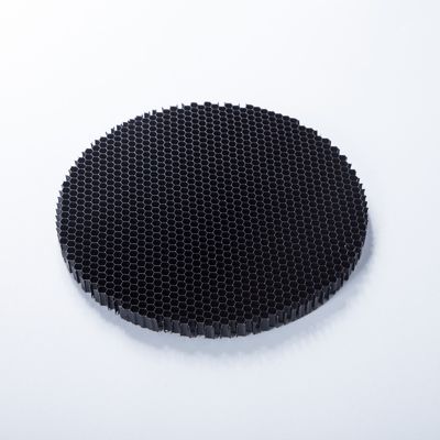 微細孔アルミニウムハニカムグレアルーバー 直径110mm