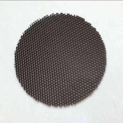 微細孔アルミニウムハニカムグレアルーバー 直径110mm