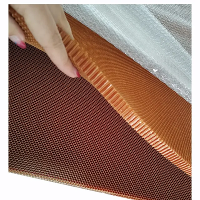 1220*2440mm Lightweight Aramid Paper Honeycomb Core For Marine Manufacturing