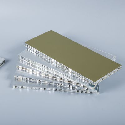 15mm 25mm 10mm Pvdf アルミ ミツバチパネル 航空宇宙用